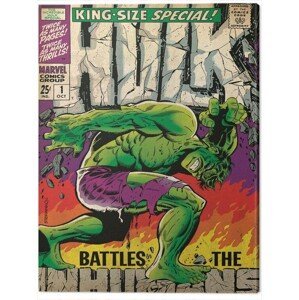 Obraz na plátně Hulk - Inhumans, (60 x 80 cm)