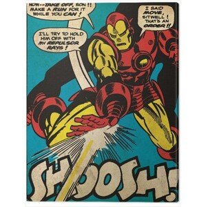 Obraz na plátně Iron Man - Shoosh, (60 x 80 cm)