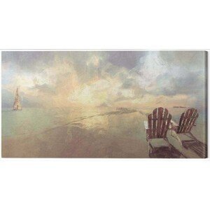 Obraz na plátně Malcolm Sanders - Heavenly Dawn, (60 x 30 cm)
