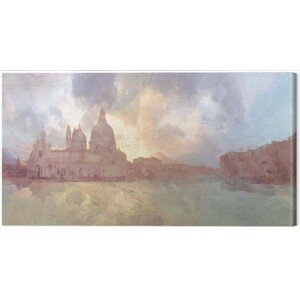 Obraz na plátně Malcolm Sanders - The Grand Canal, (60 x 30 cm)