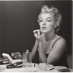 Obraz na plátně Marilyn Monroe - Preparation, (40 x 40 cm)