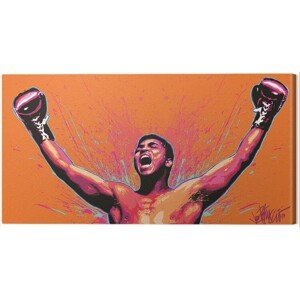 Obraz na plátně Muhammad Ali - Loud and Proud, (50 x 100 cm)