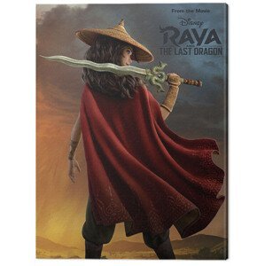 Obraz na plátně Raya and the Last Dragon - Before the Storm, (60 x 80 cm)