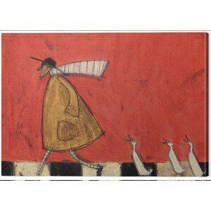 Obraz na plátně Sam Toft - Crossing with Ducks, (50 x 40 cm)