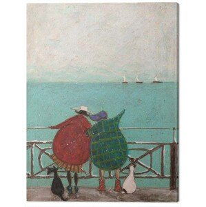 Obraz na plátně Sam Toft - We Saw Three Ships Come Sailing By, (30 x 40 cm)