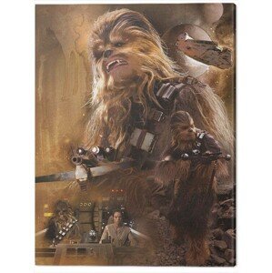 Obraz na plátně Star Wars Episode VII - Chewbacca Art, (60 x 80 cm)