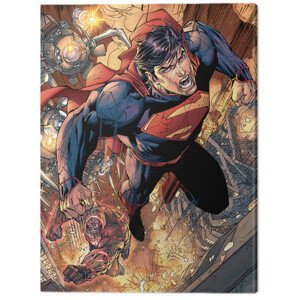 Obraz na plátně Superman - Wraith Chase, (60 x 80 cm)