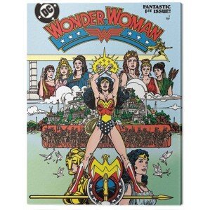 Obraz na plátně Wonder Woman - Fantastic, (80 x 60 cm)