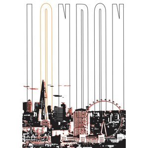 Ilustrace London, Martyna Wikiera, (26.7 x 40 cm)