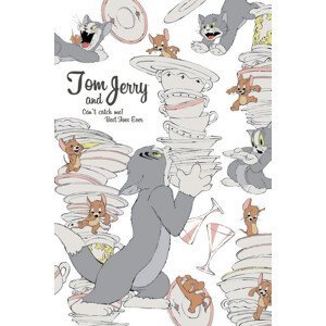 Umělecký tisk Tom& Jerry - Mischief memories, (26.7 x 40 cm)