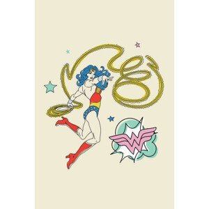 Umělecký tisk Wonder Woman - Sketch art, (26.7 x 40 cm)