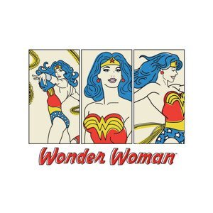 Umělecký tisk Wonder Woman- Comics, (40 x 26.7 cm)