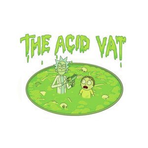 Umělecký tisk Rick & Morty - The acid vat, (40 x 26.7 cm)