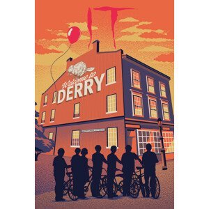 Umělecký tisk IT - Welcome to Derry, (26.7 x 40 cm)