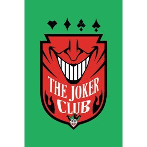 Umělecký tisk The Joker - Club, (26.7 x 40 cm)