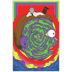 Umělecký tisk Rick & Morty - Labyrinth, (26.7 x 40 cm)