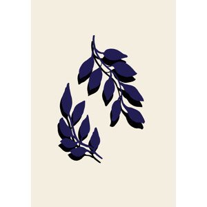 Ilustrace Blue Twigs, Studio Collection, (26.7 x 40 cm)