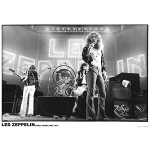 Plakát, Obraz - Led Zeppelin - Earls Court May 1975, (59.4 x 84.1 cm)