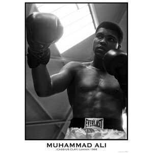 Plakát, Obraz - Muhammad Ali, (59.4 x 84.1 cm)