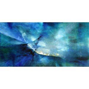 Ilustrace moody blue II, Annette Schmucker, (40 x 20 cm)