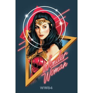 Umělecký tisk Wonder Woman - Welcome to the 80s, (26.7 x 40 cm)