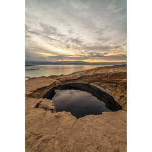 Umělecká fotografie The Dead Sea Swallow, mordi, (26.7 x 40 cm)