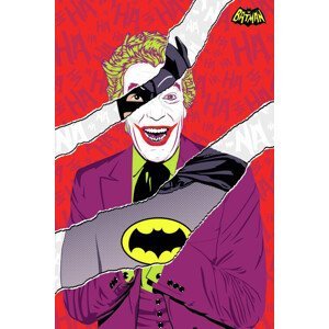 Umělecký tisk Joker vs. Batman 1966, (26.7 x 40 cm)