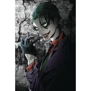 Umělecký tisk Joker - Manga, (26.7 x 40 cm)