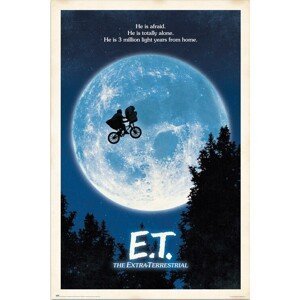 Plakát, Obraz - E.T. - The Extra-Terrestrial, (61 x 91.5 cm)