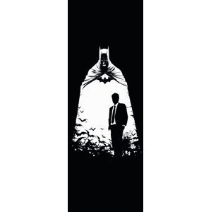 Umělecký tisk Batman - Tajemná identita, (64 x 180 cm)