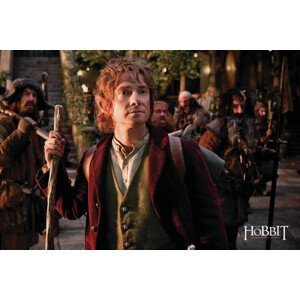 Umělecký tisk Hobbit - Bilbo Baggins, (40 x 26.7 cm)