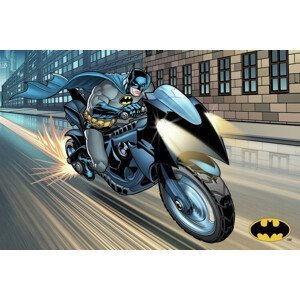 Umělecký tisk Batman - Night ride, (40 x 26.7 cm)