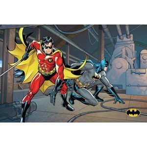 Umělecký tisk Batman and Robin - Comics, (40 x 26.7 cm)