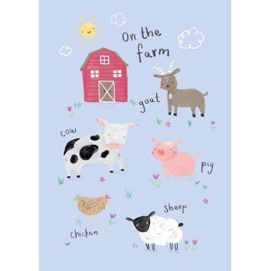 Ilustrace On the Farm, Laura Irwin, (30 x 40 cm)