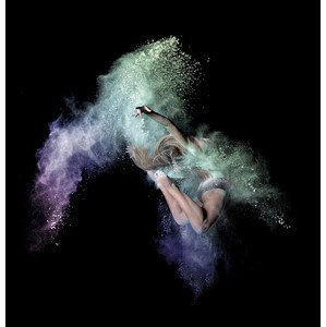 Umělecká fotografie Cosmic Dancer, Pauline Pentony MA, (40 x 40 cm)