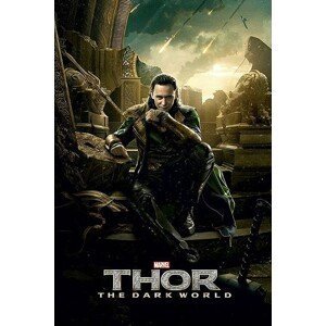 Plakát, Obraz - Thor 2:The Dark World - Loki, (61 x 91.5 cm)