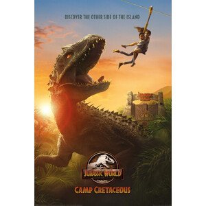Plakát, Obraz - Jurassic World: Camp Cretaceous - Teaser, (61 x 91.5 cm)