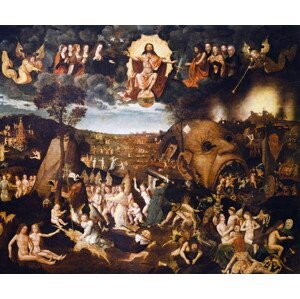 Bosch, Hieronymus - Obrazová reprodukce The Last Judgment, 1506-1508, (40 x 35 cm)