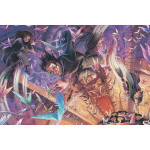 Umělecký tisk Harry Potter -Winged Keys, (40 x 26.7 cm)