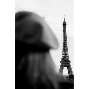 Umělecká fotografie Eiffel Tower - Tour Eiffel, Studio Collection, (26.7 x 40 cm)