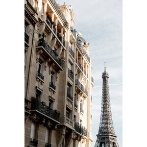 Umělecká fotografie Eiffel Tower - Tour Eiffel, Studio Collection, (26.7 x 40 cm)