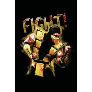 Umělecký tisk Mortal Kombat - Fight, (26.7 x 40 cm)