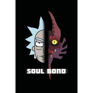 Umělecký tisk Rick and Morty - Sould Bond, (26.7 x 40 cm)