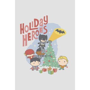 Umělecký tisk Justice League - Holiday Heroes, (26.7 x 40 cm)