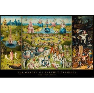 Plakát, Obraz - Garden of Earthly Delights, (91.5 x 61 cm)