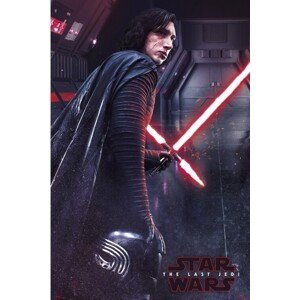 Plakát, Obraz - Star Wars VIII: Last of the Jedi - Kylo Ren, (61 x 91.5 cm)