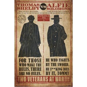 Plakát, Obraz - Peaky Blinders - Thomas vs Alfie, (61 x 91.5 cm)