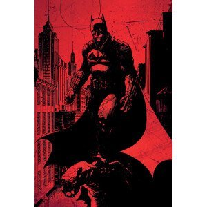 Umělecký tisk The Batman - Sketch, (26.7 x 40 cm)