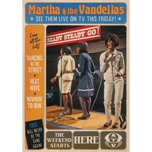 Plakát, Obraz - Martha and the Vandellas, (59.4 x 84.1 cm)