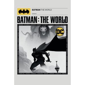 Umělecký tisk Batman - The world Germany Cover, (26.7 x 40 cm)